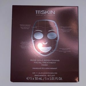 111SKIN - Rose Gold Brightening Facial Treatment Mask (X5 MASKS)